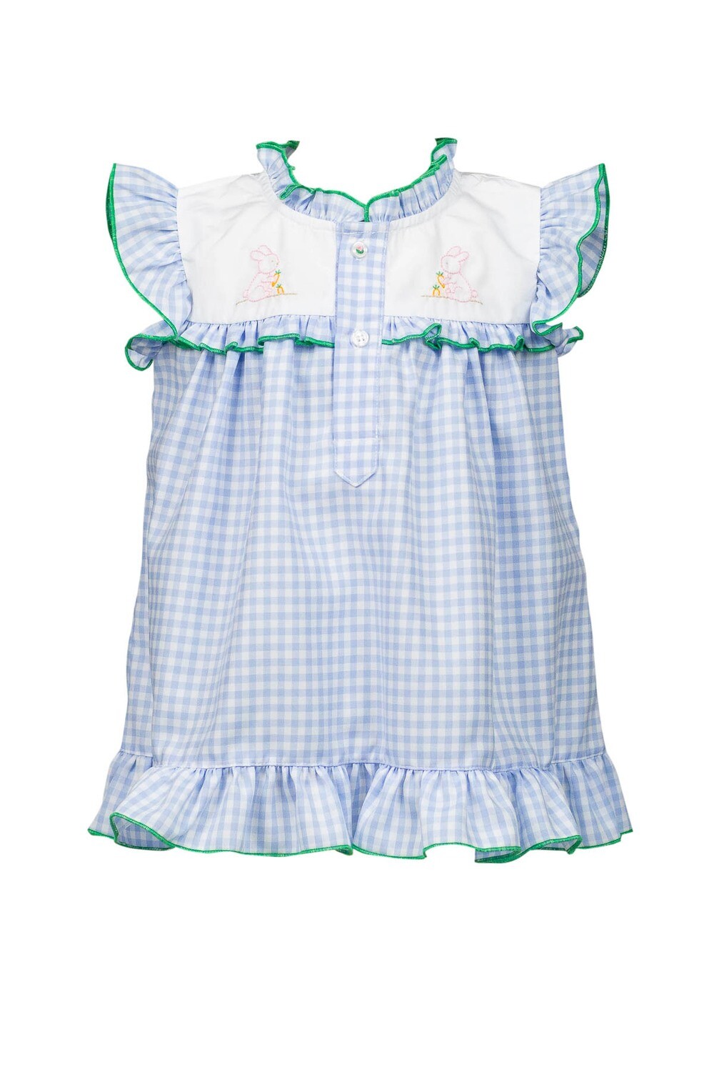 Bitsy Blue Gingham Dress