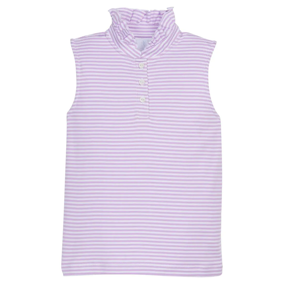 Sleeveless Striped Hastings Polo