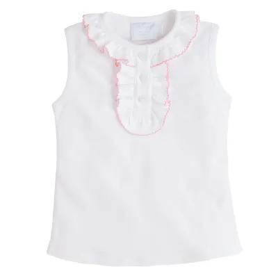 Ruffled Henley