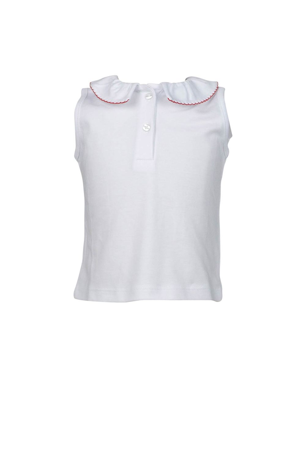 PP Pima Solid with Trim Sleeveless