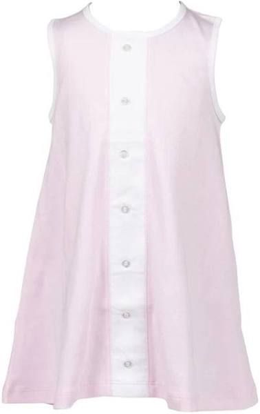 Pink Button Dress
