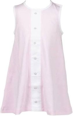 Pink Button Dress