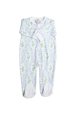 Forget Me Not Zipper PJ