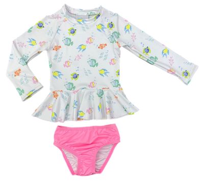 Poppy Peplum 2pc. Swim