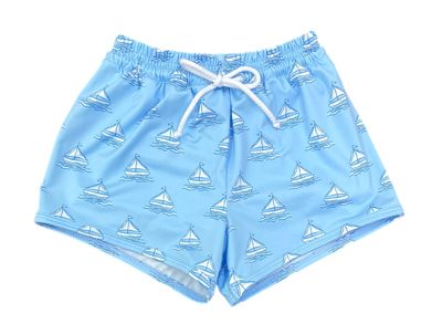James Striped Swim Trunks