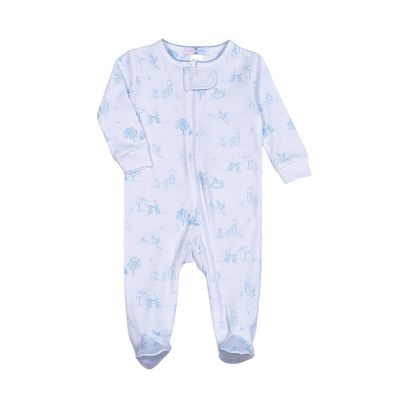 Baby Loren Zipper Footie