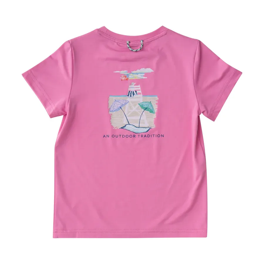 Pro Perf Fishing Girls Tee