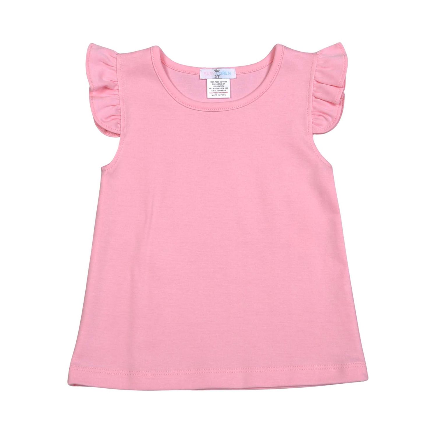 Pima Butterfly Sleeve Top