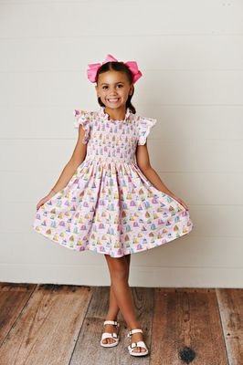 Swoon Baby Smocked Dress