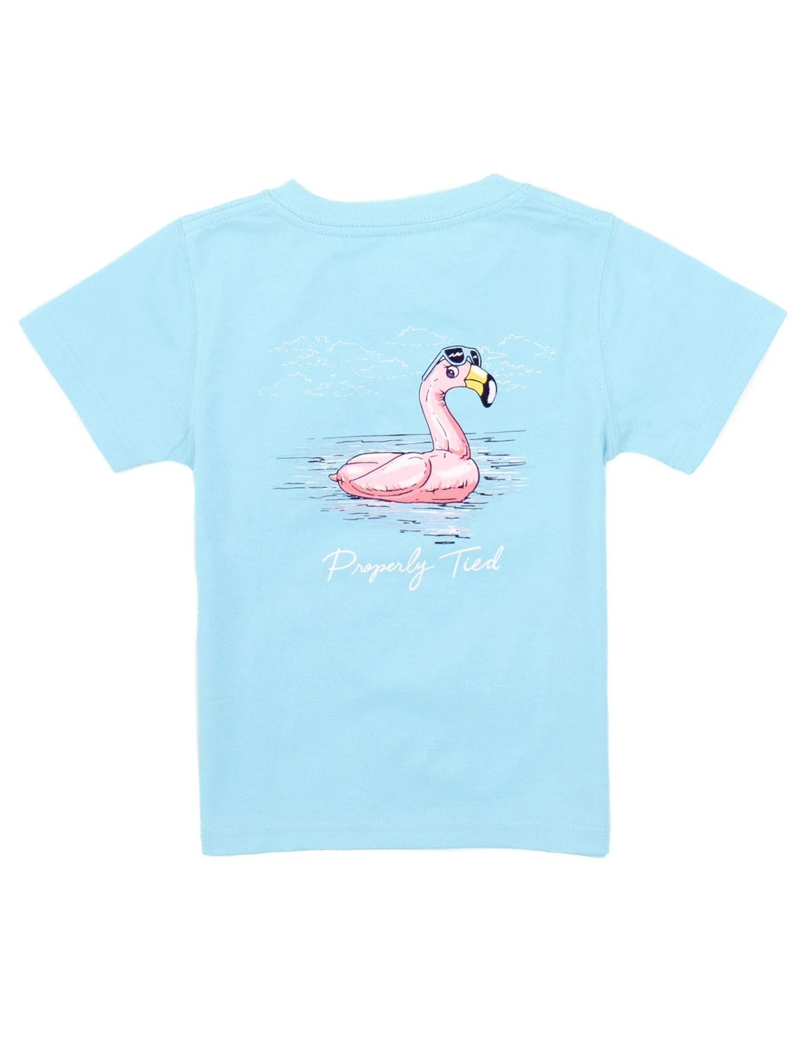 Flamingo Float SS Aqua