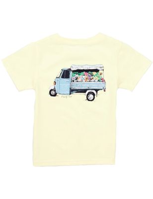French Florals SS Light Yellow