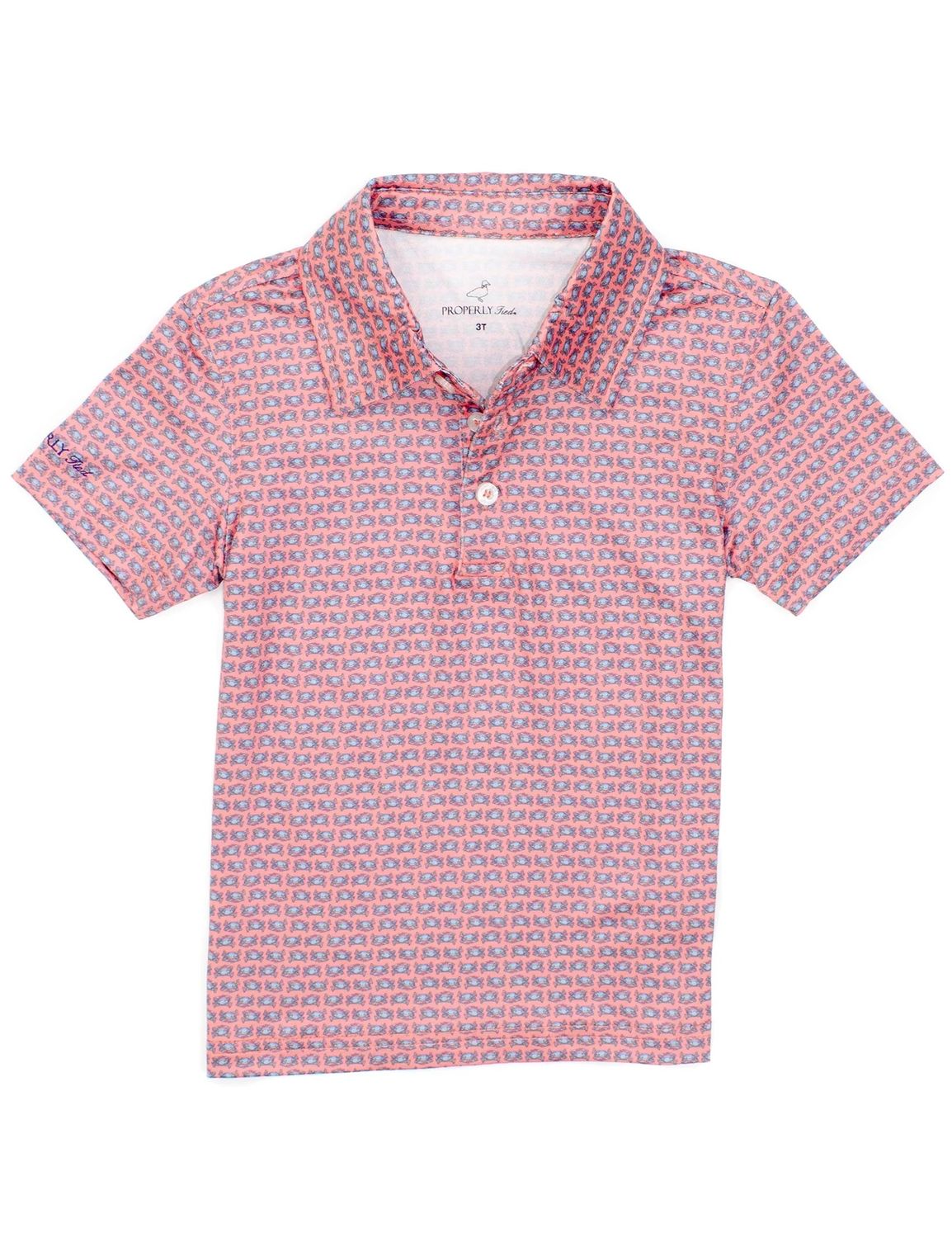 Inlet Polo Blue Crab