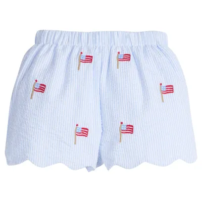 Scallop Short w/Flags