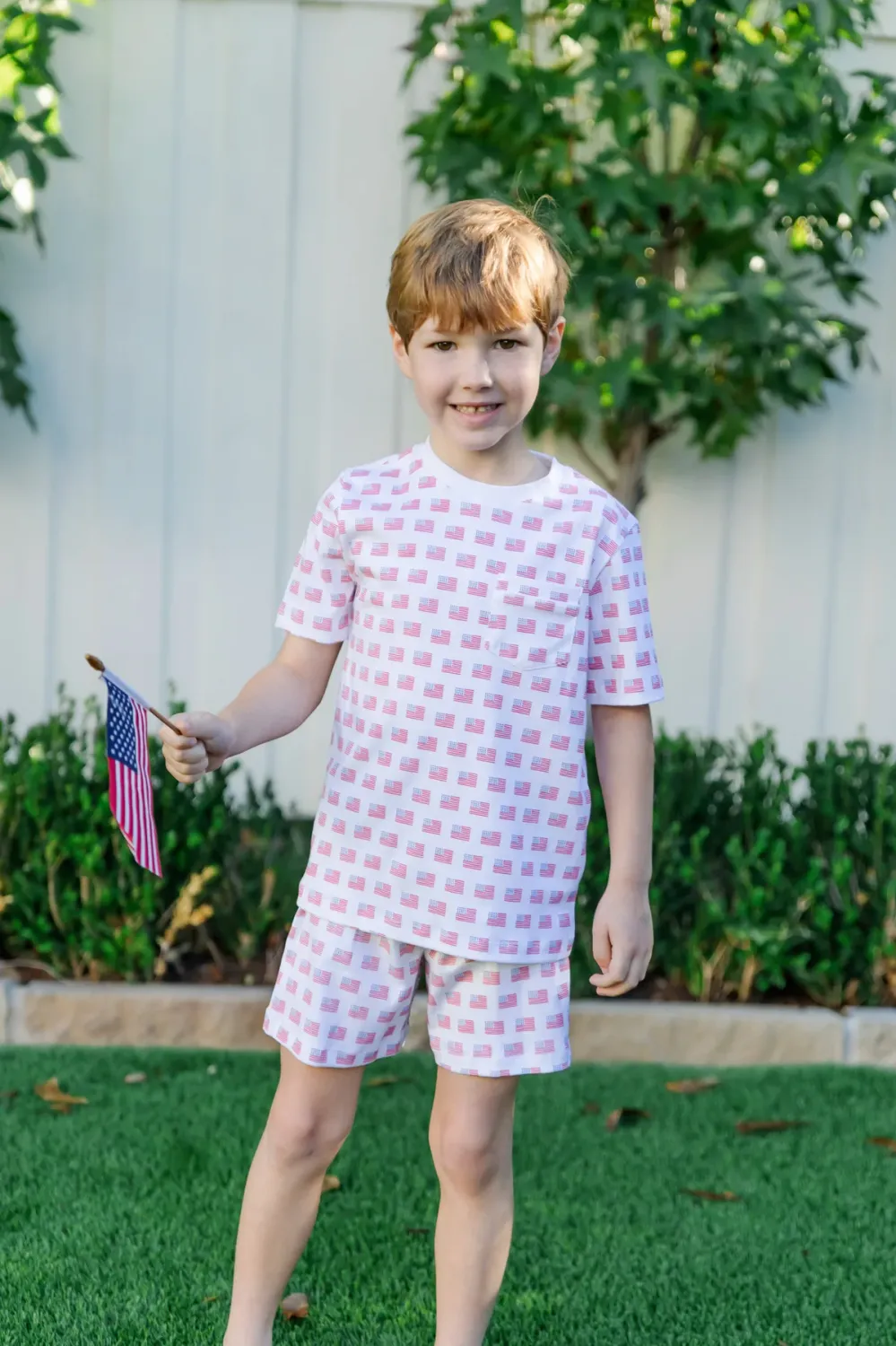 Charles Short Set American Flag