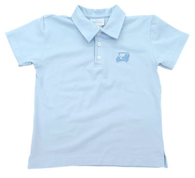 Let&#39;s Par Tee Polo Blue
