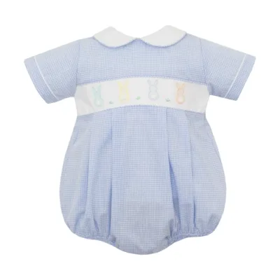 Charles Blue Gingham Bubble