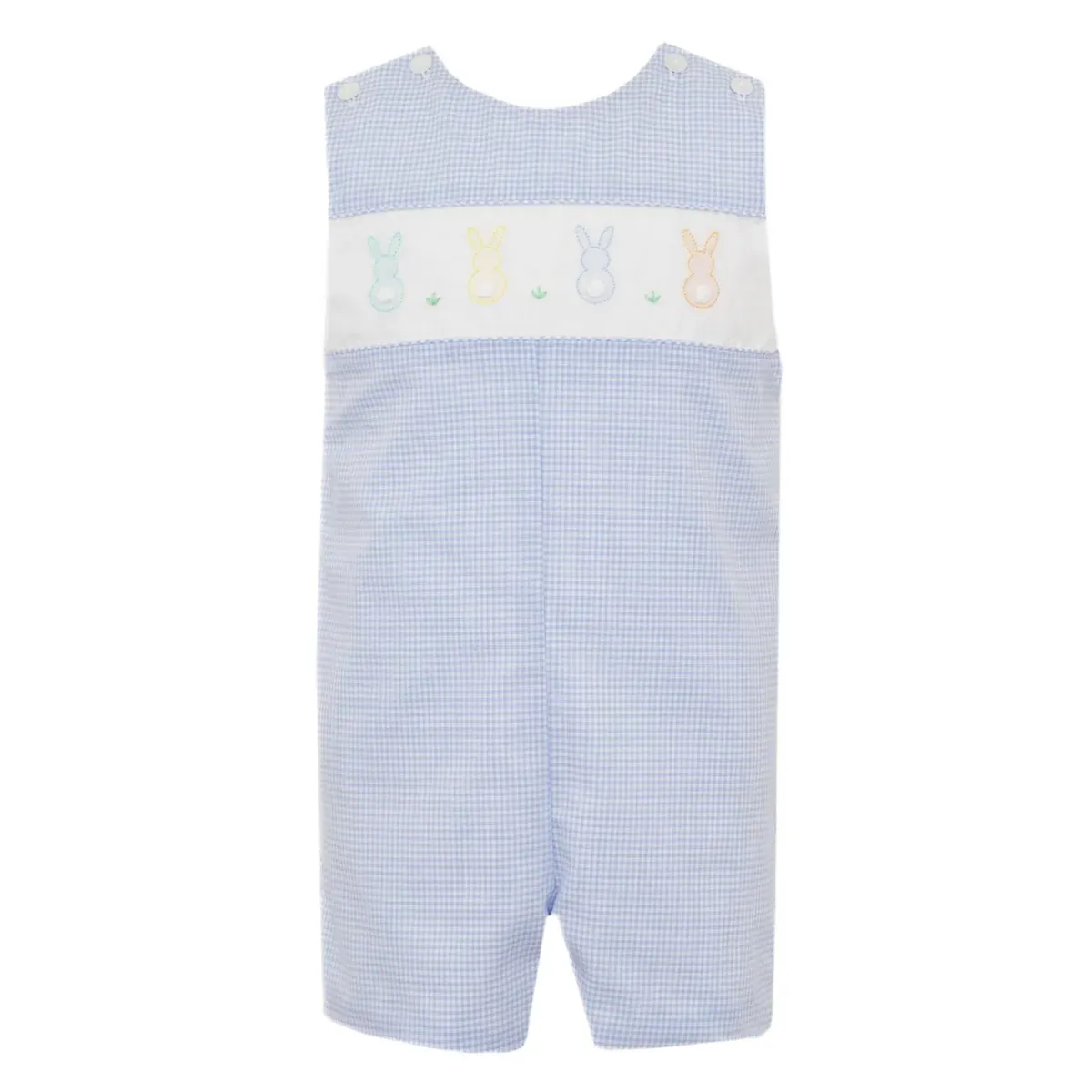 Charles Blue Gingham Jon Jon Set