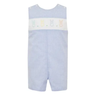 Charles Blue Gingham Jon Jon Set