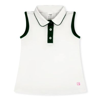 Gabby Tank Coconut, Augusta Green