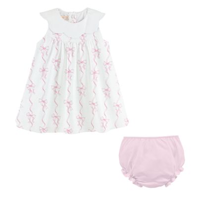 Printed Dress W/ Collar