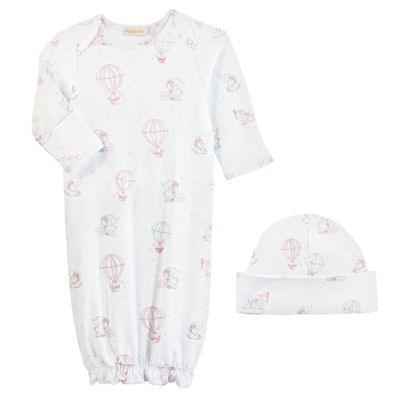 Baby Club Gown and Hat Set