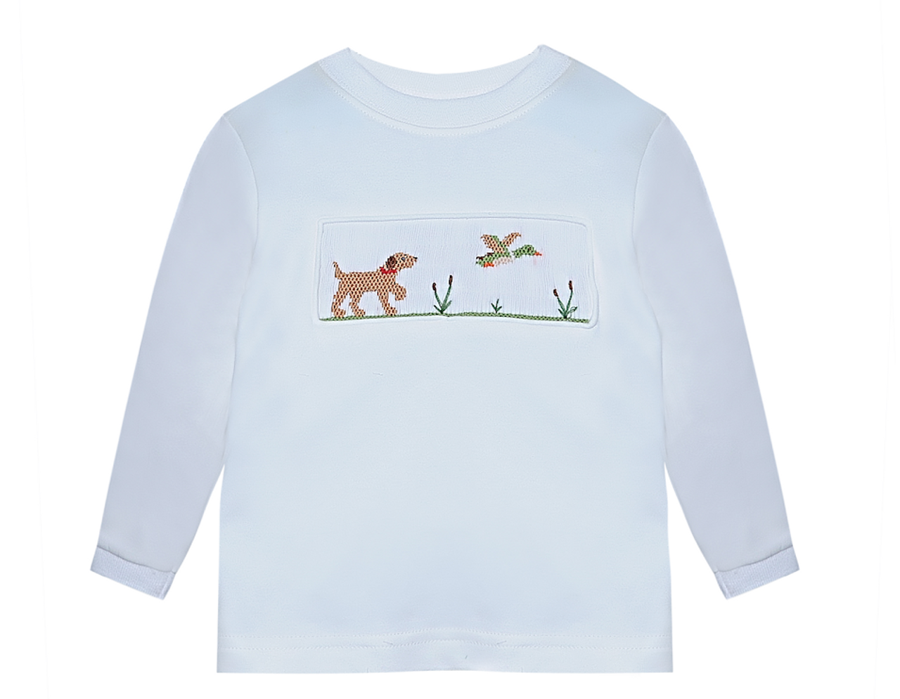 Houston Dog Chasing Mallard Shirt