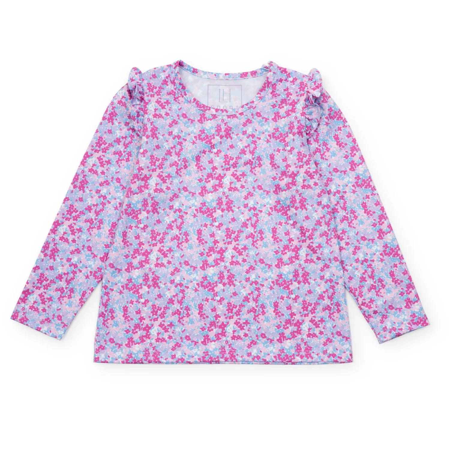 Mia Printed LS Top