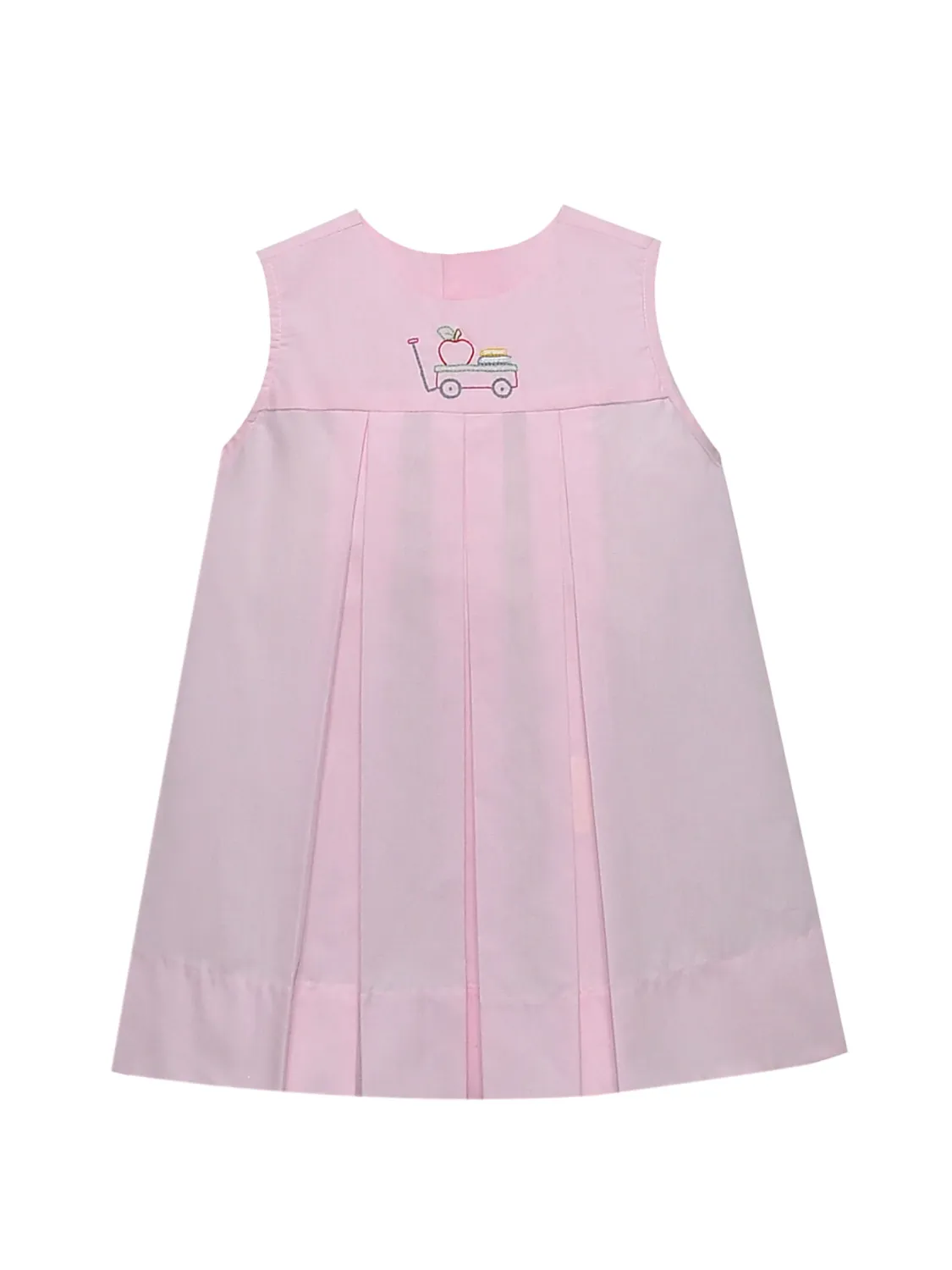 Ashton Dress Apple On Wagon-Pink