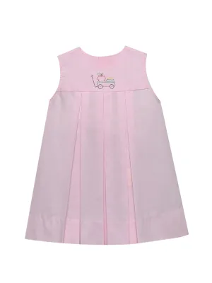 Ashton Dress Apple On Wagon-Pink