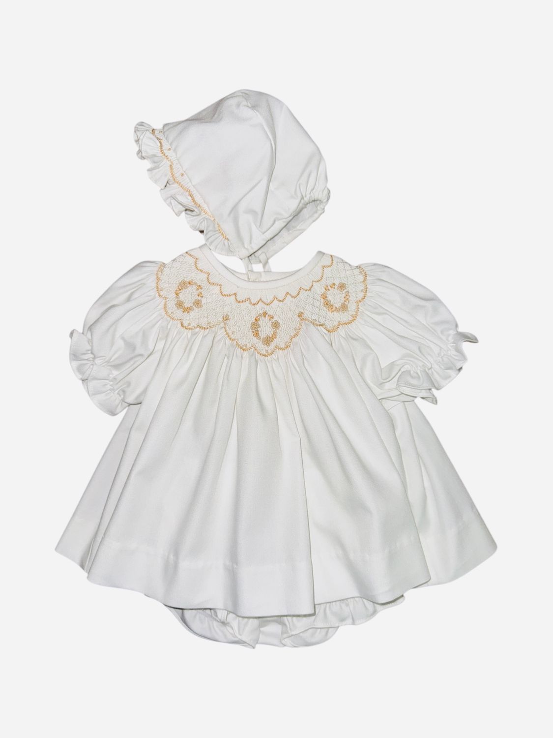 Classic Smock Bishop Ivory