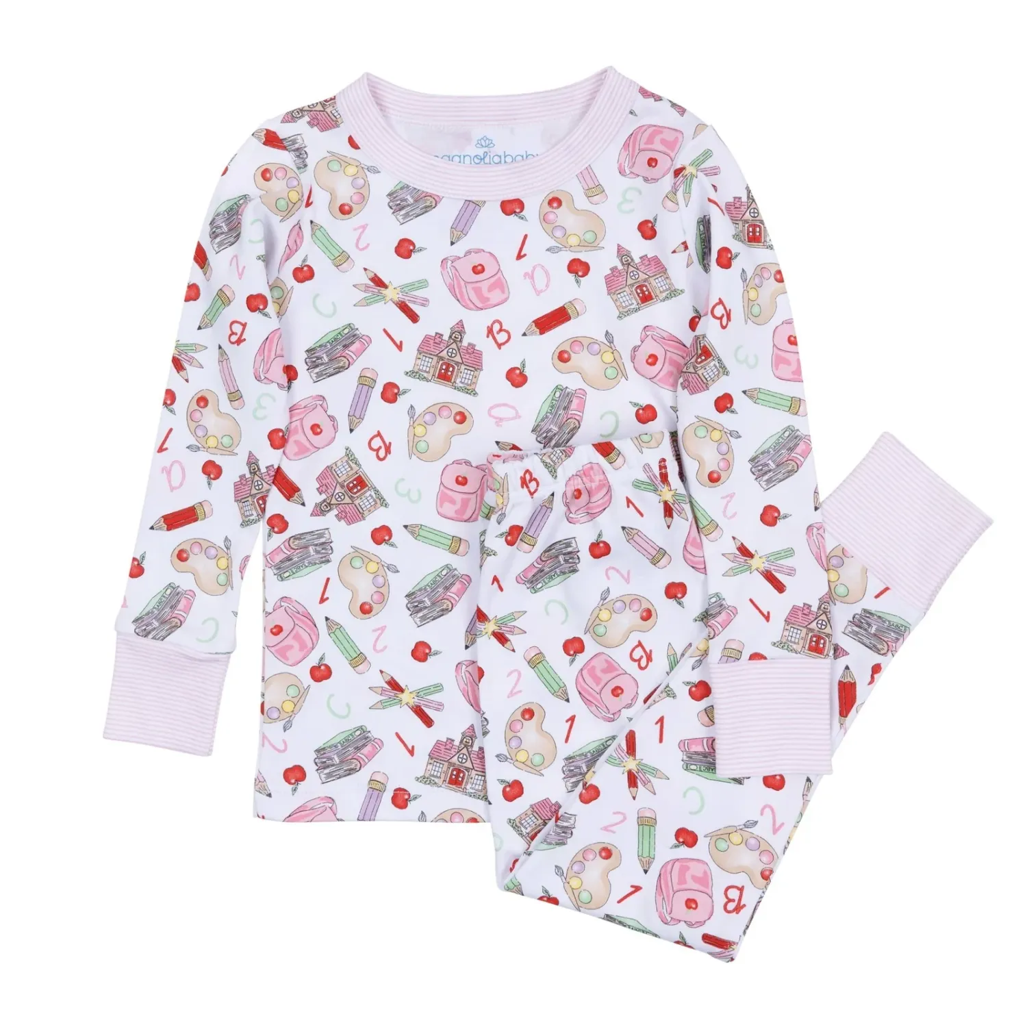 Pink School Day Sweetness Pjs