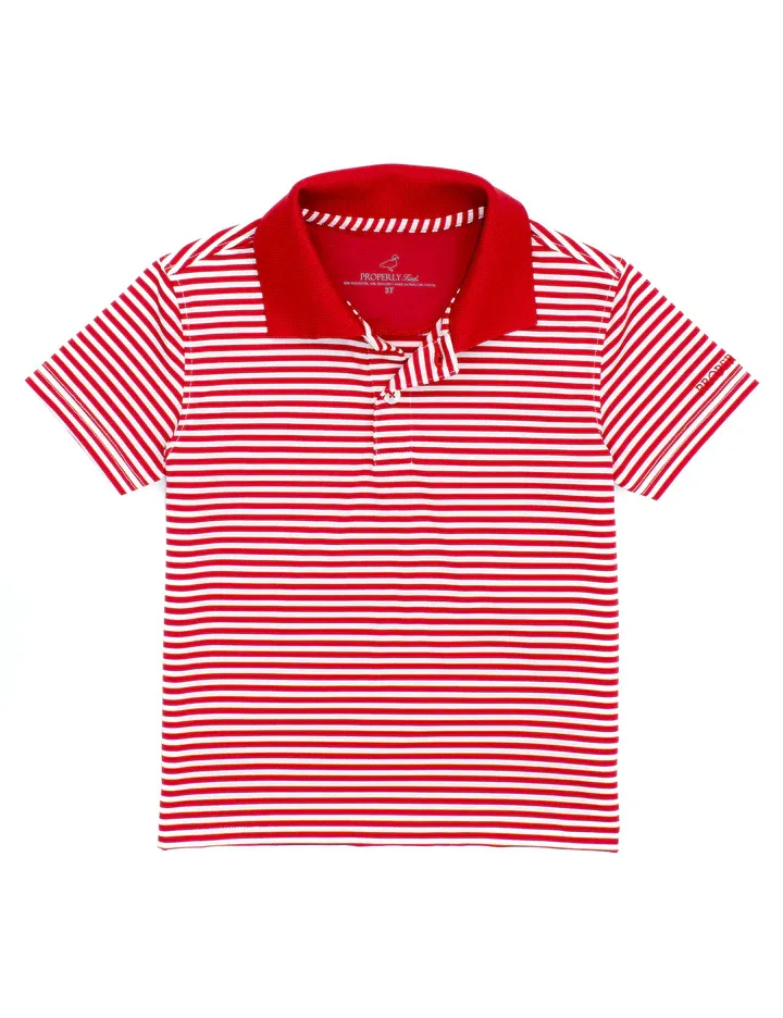Dallas Polo Red Stripe