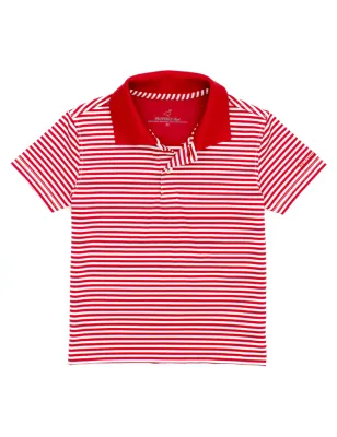 Dallas Polo Red Stripe