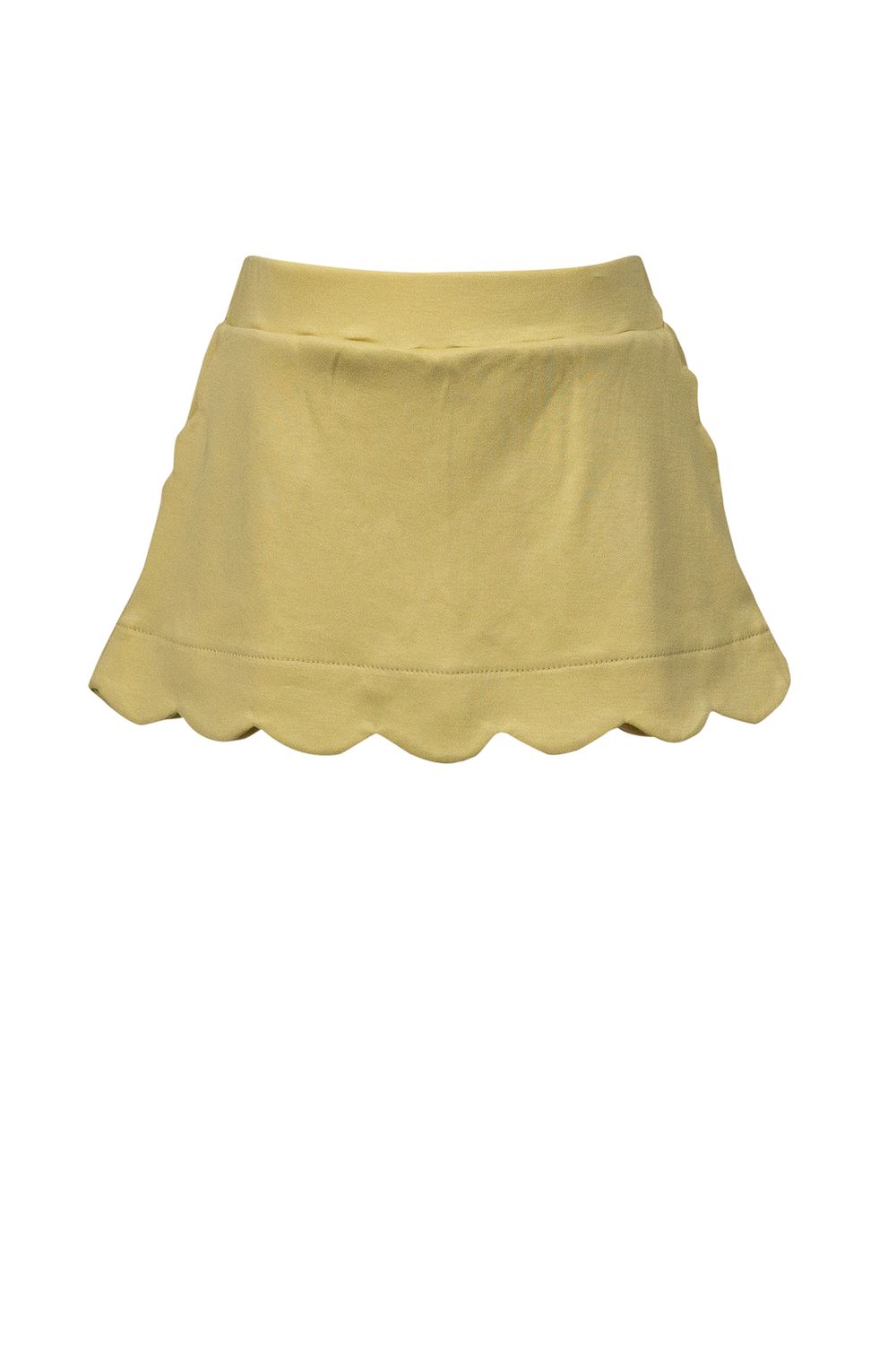 PP Khaki Scallop Skort