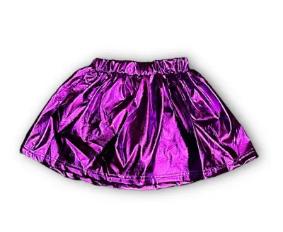 BC Purple Metallic Skort