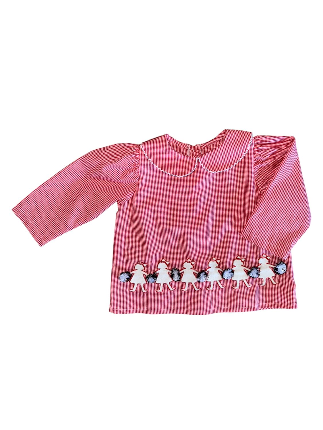 Manning Blouse Red/Black