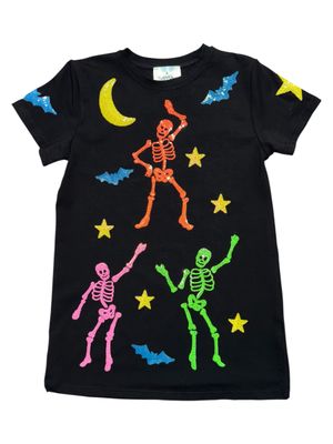 Black Skeleton Dress