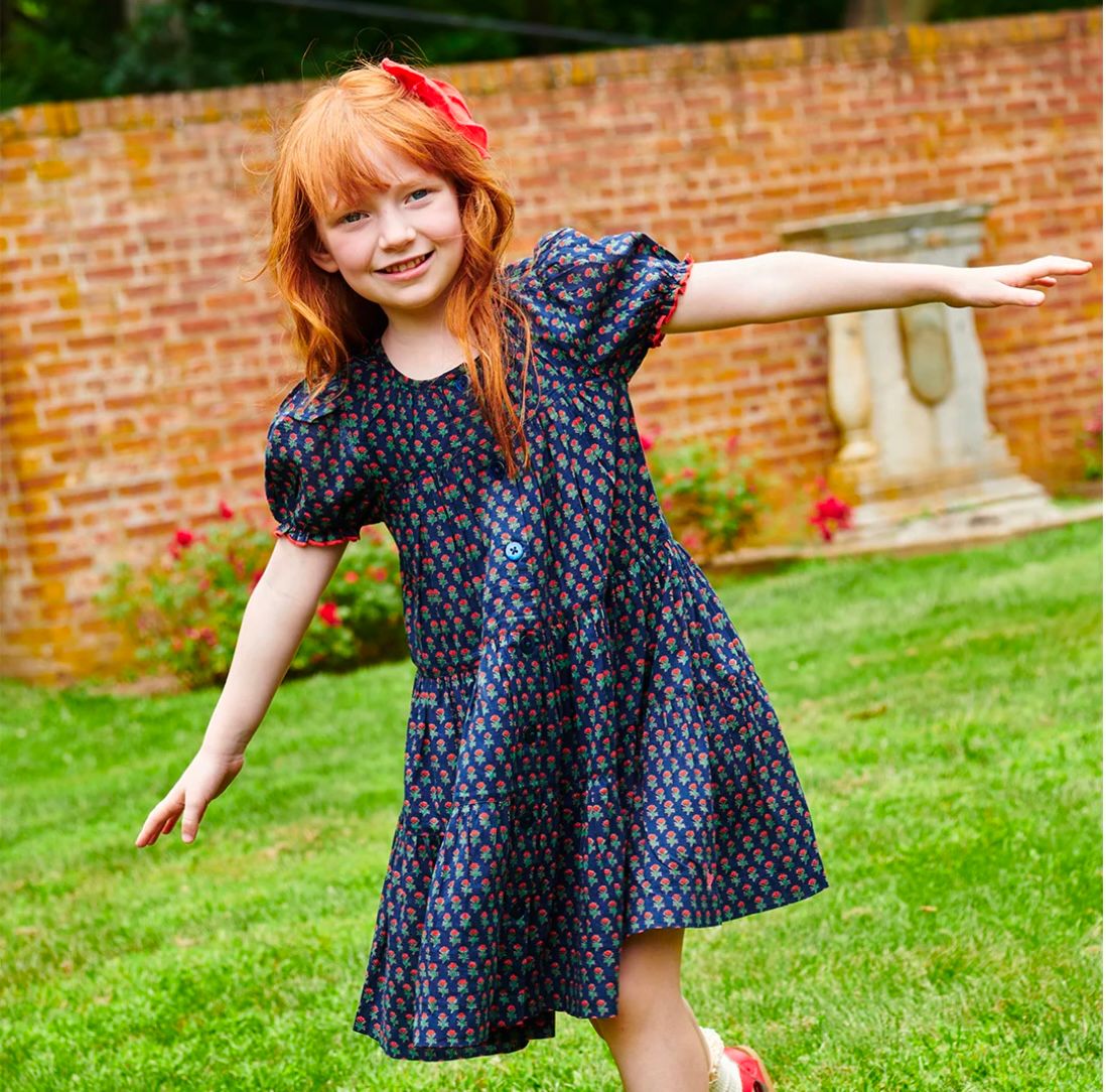Elizabeth Carnation Dress