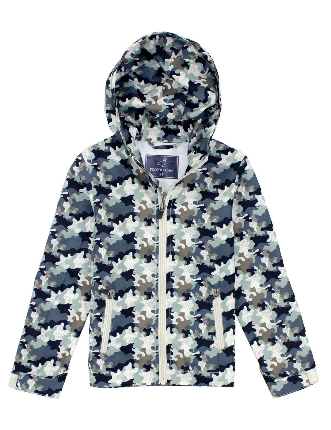 Canopy Rain Jacket Delta Backwater-Camo