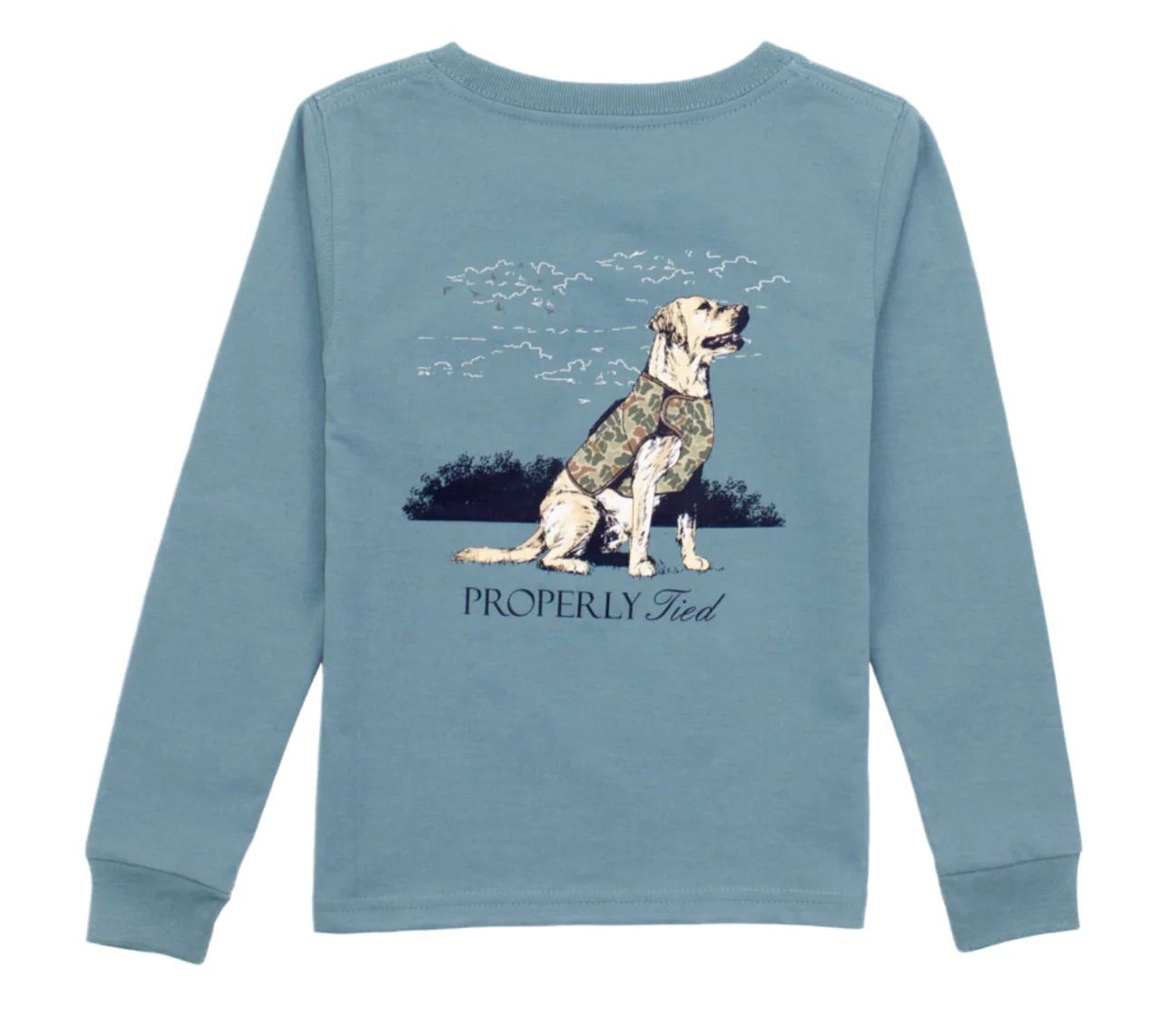 Good Boy L/S Steel Blue