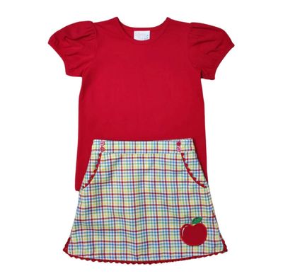 School Days Plaid Harper Skirt Set