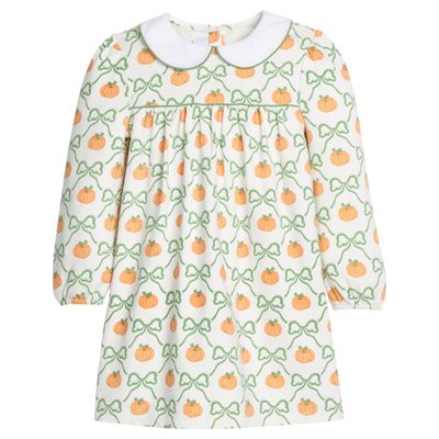 Evelyn Dress Pumpkin Floral