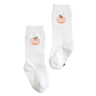 Pumpkin Knee High Socks
