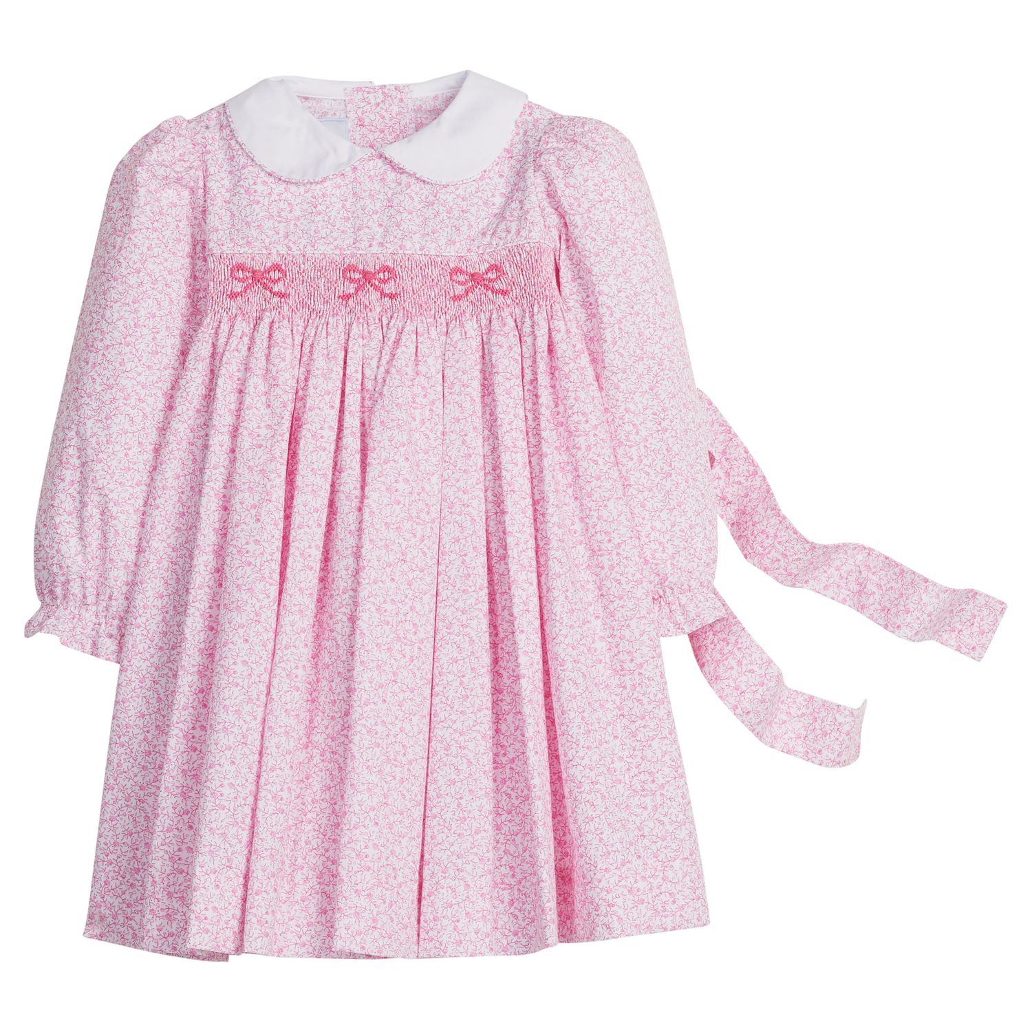 Smocked Natalie Dress Pink Vinings