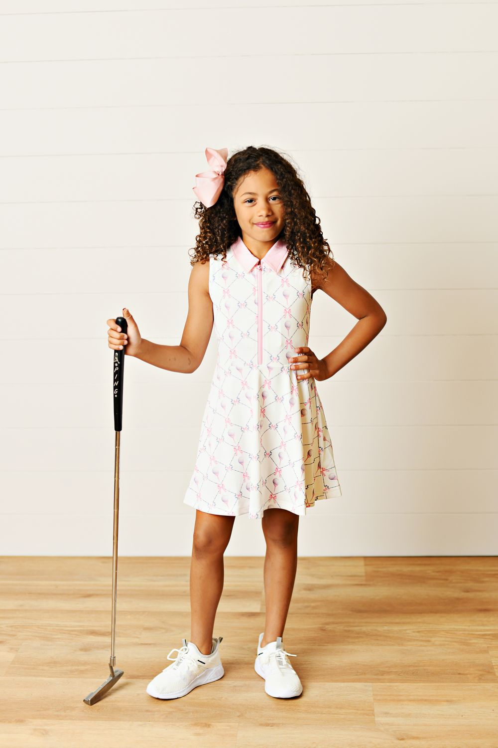 Golf Tee Collar Tennis Dress