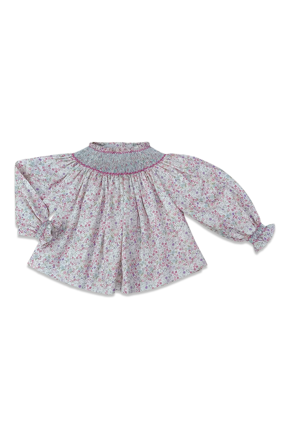 Addison Blouse-Aster Floral