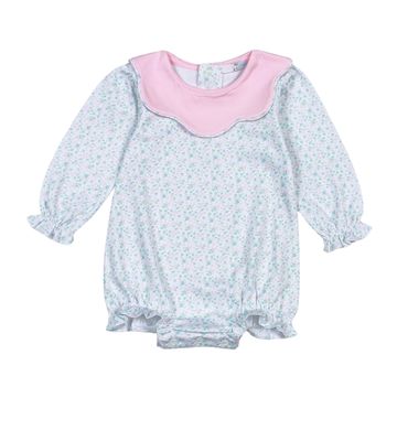 Nicolle Scallop Pima Ruffle Bubble
