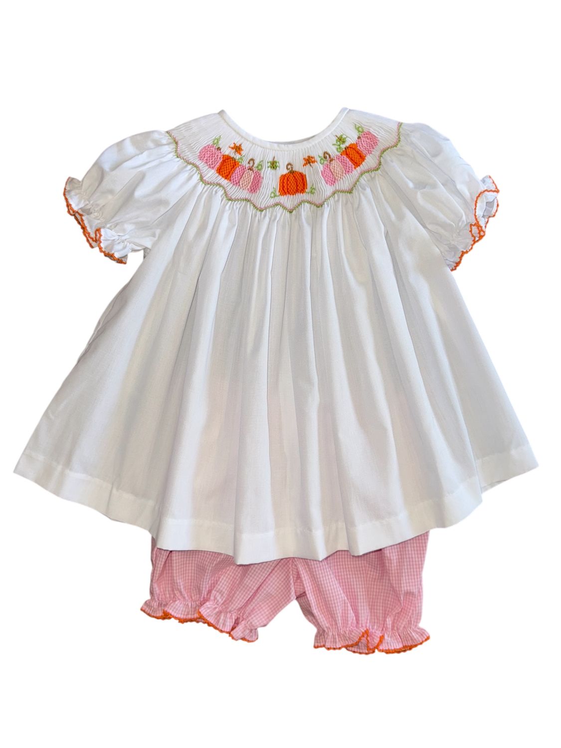 Pumpkin Smk Bishop Bloomer Set