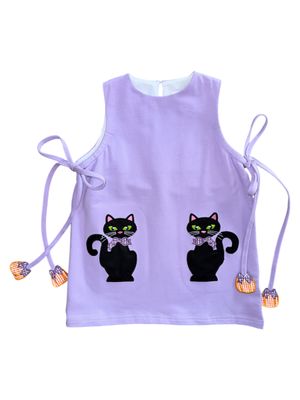 Emma Black Cat Jumper