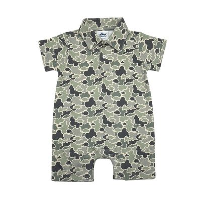 Camo SBC Signature Polo SS Romper